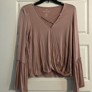 Womens long sleeve top